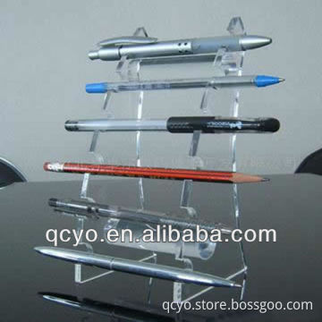 Multilayer single acrylic desk pen holder
